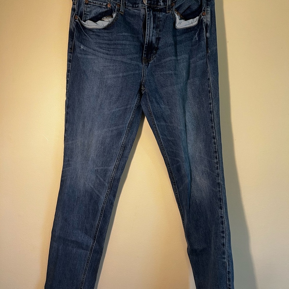 PacSun Men's Slim Jeans - Dark Blue